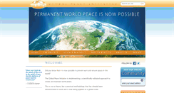 Desktop Screenshot of globalpeaceproject.net
